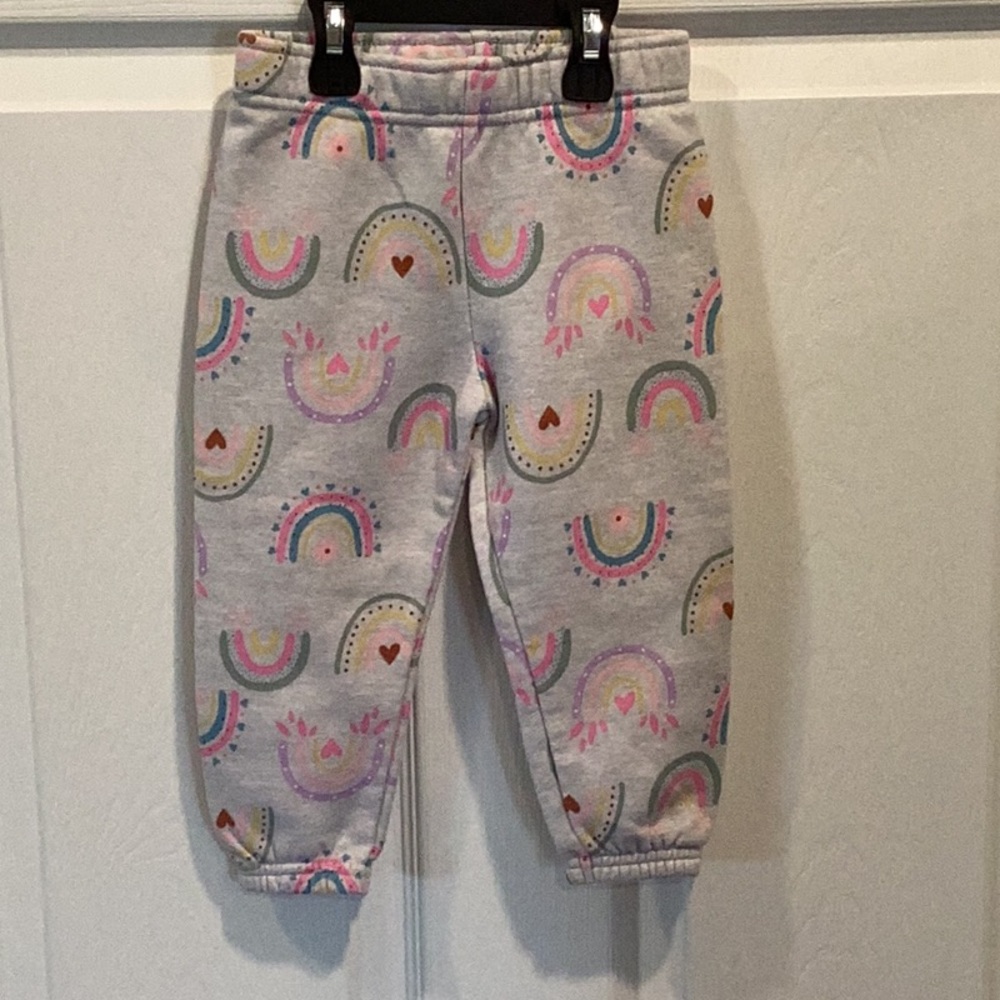 Garanimals Girls Rainbow Print Joggers